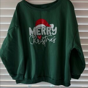 SHEIN Curve Teal Pullover